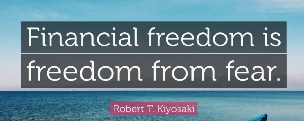 the way to financial freedom